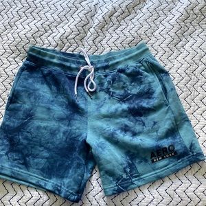 Aeropostal Purple rye dye joggers